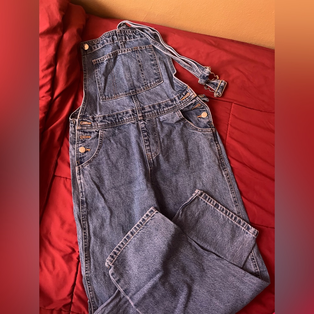 Dark blue cargo/overalls